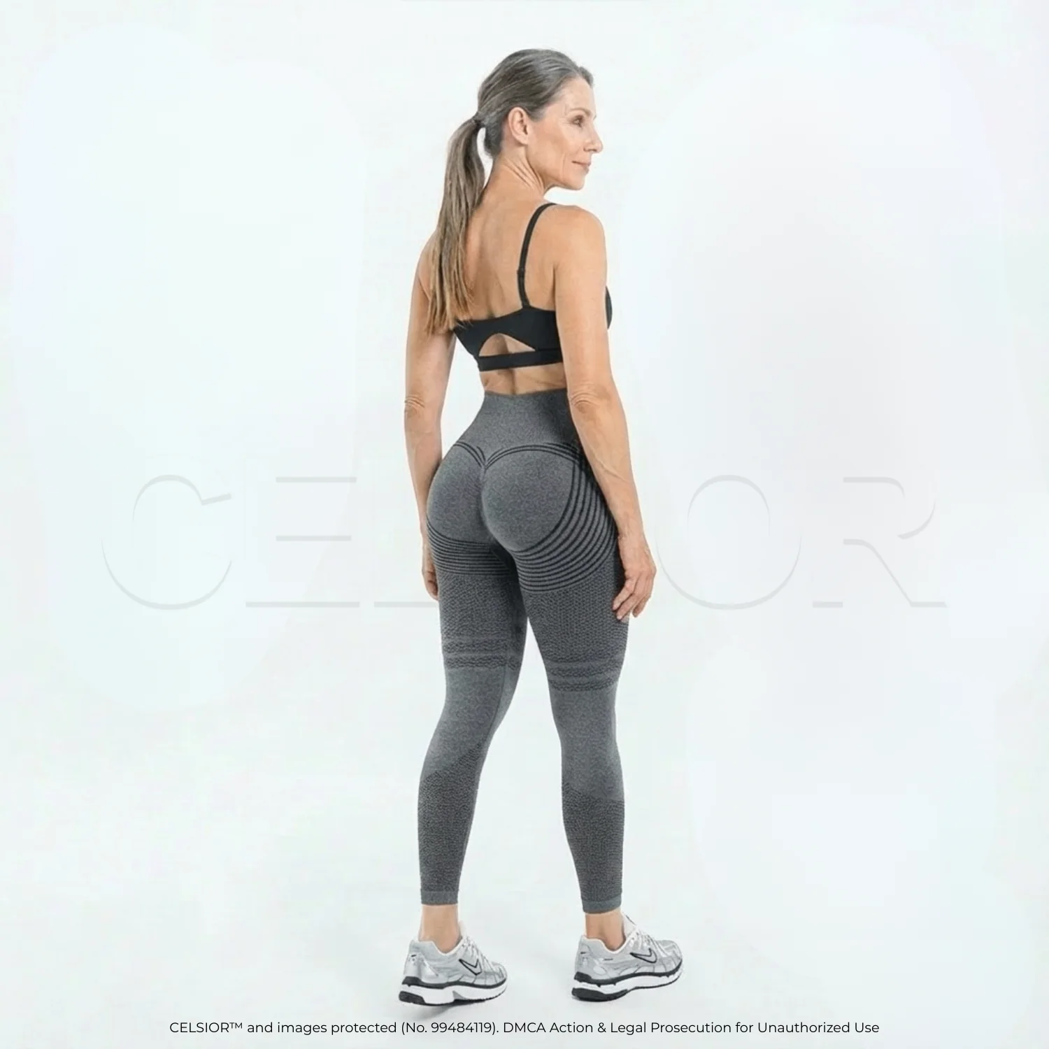 Anti-Cellulite Leggings - Compression and High Waist for tummy control. - Image 8